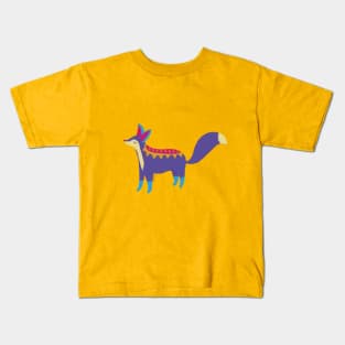 Zorro coyote Alebrije #7 Kids T-Shirt